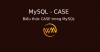 Biểu thức CASE trong MySQL