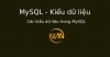Các kiểu dữ liệu trong MySQL