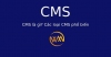 CMS là gì? Các loại CMS phổ biến