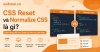 CSS Reset và Normalize CSS là gì? Khác nhau thế nào?