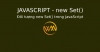 Đối tượng new Set() trong JavaScript