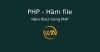 Hàm file() trong PHP
