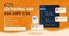 Lỗi CSS thường gặp và cách khắc phục hiệu quả