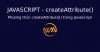 Phương thức createAttribute() trong JavaScript