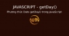 Phương thức Date getDay() trong JavaScript