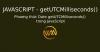 Phương thức Date getUTCMilliseconds() trong JavaScript