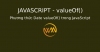 Phương thức Date valueOf() trong JavaScript