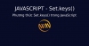 Phương thức Set.keys() trong JavaScript