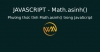 Phương thức tĩnh Math.asinh() trong JavaScript