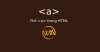 Thẻ a trong HTML