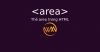 Thẻ area trong HTML