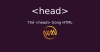 Thẻ head trong HTML