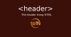 Thẻ header trong HTML