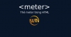 Thẻ meter trong HTML
