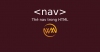 Thẻ nav trong HTML