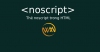 Thẻ noscript trong HTML