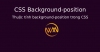 Thuộc tính background-position trong CSS