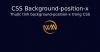 Thuộc tính background-position-x trong CSS