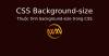 Thuộc tính background-size trong CSS