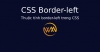 Thuộc tính border-left trong CSS