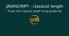 Thuộc tính classList length trong JavaScript