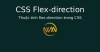 Thuộc tính flex-direction trong CSS
