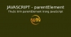 Thuộc tính parentElement trong JavaScript