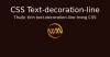 Thuộc tính text-decoration-line trong CSS