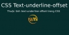 Thuộc tính text-underline-offset trong CSS