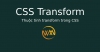 Thuộc tính transform trong CSS