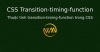 Thuộc tính transition-timing-function trong CSS