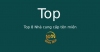 Top 8 Nhà cung cấp tên miền