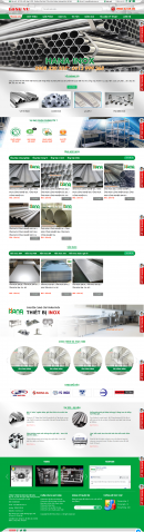 Thiết kế website Bán Đồ dùng Inox, Gia công Inox WM 01