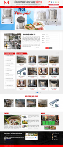 Thiết kế website Bán Đồ dùng Inox, Gia công Inox WM 02