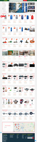 Thiết kế website Bán gas Bếp gas WM 01