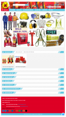 Thiết kế website Bán Thiết bị Phòng cháy, Chữa cháy WM 01