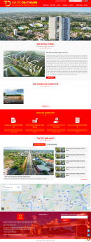 Thiết kế website Bất động sản WM 04