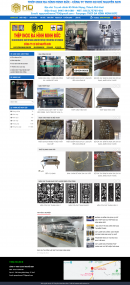 Thiết kế website Cơ khí WM 02