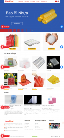 Thiết kế website Công ty sản xuất Bao bì, Thiết kế, In ấn Bao bì WM 01