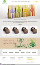 Thiết kế website Công ty sản xuất Bao bì, Thiết kế, In ấn Bao bì WM 03