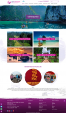 Thiết kế website Dịch vụ Du lịch, Tour Du lịch, Lữ hành WM 01