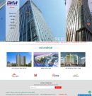 Thiết kế website Ngành Xây dựng, Công ty Xây Dựng WM 03