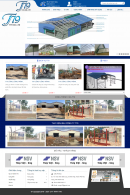 Thiết kế website Ngành Xây dựng, Công ty Xây Dựng WM 04