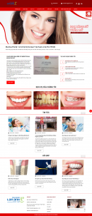 Thiết kế website Phòng Khám Nha khoa WM 01