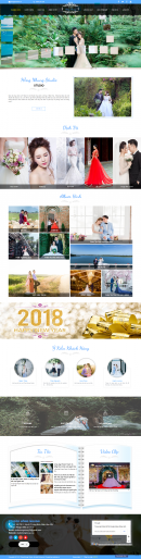 Thiết kế website Studio - Chụp ảnh cưới WM 01