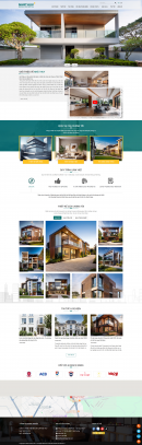 Thiết kế website Thiết kế xây dựng, Nội thất, Ngoại Thất WM 01