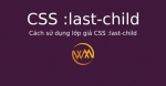 Cách sử dụng lớp giả CSS :last-child