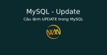 Câu lệnh UPDATE trong MySQL