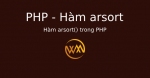 Hàm arsort() trong PHP
