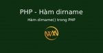 Hàm dirname() trong PHP